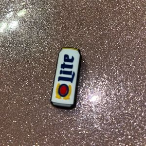 Miller lite croc charm